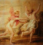 Peter Paul Rubens Apollo and Daphne painting